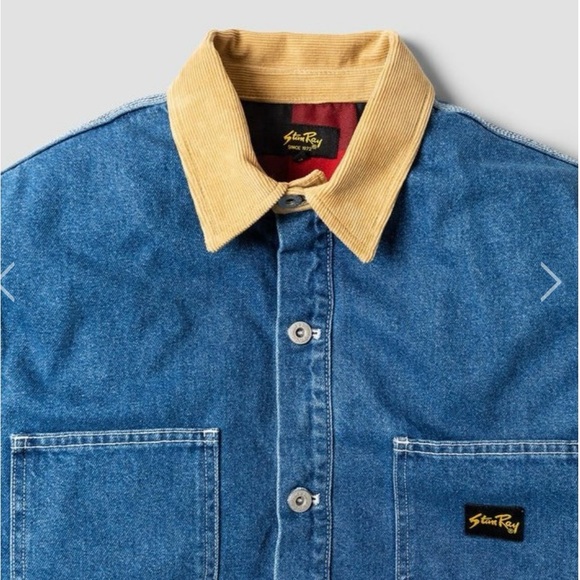 Stan Ray Winter Barn Coat - Vintage Stonewashed Denim, Men’s Medium NWT - Picture 3 of 6